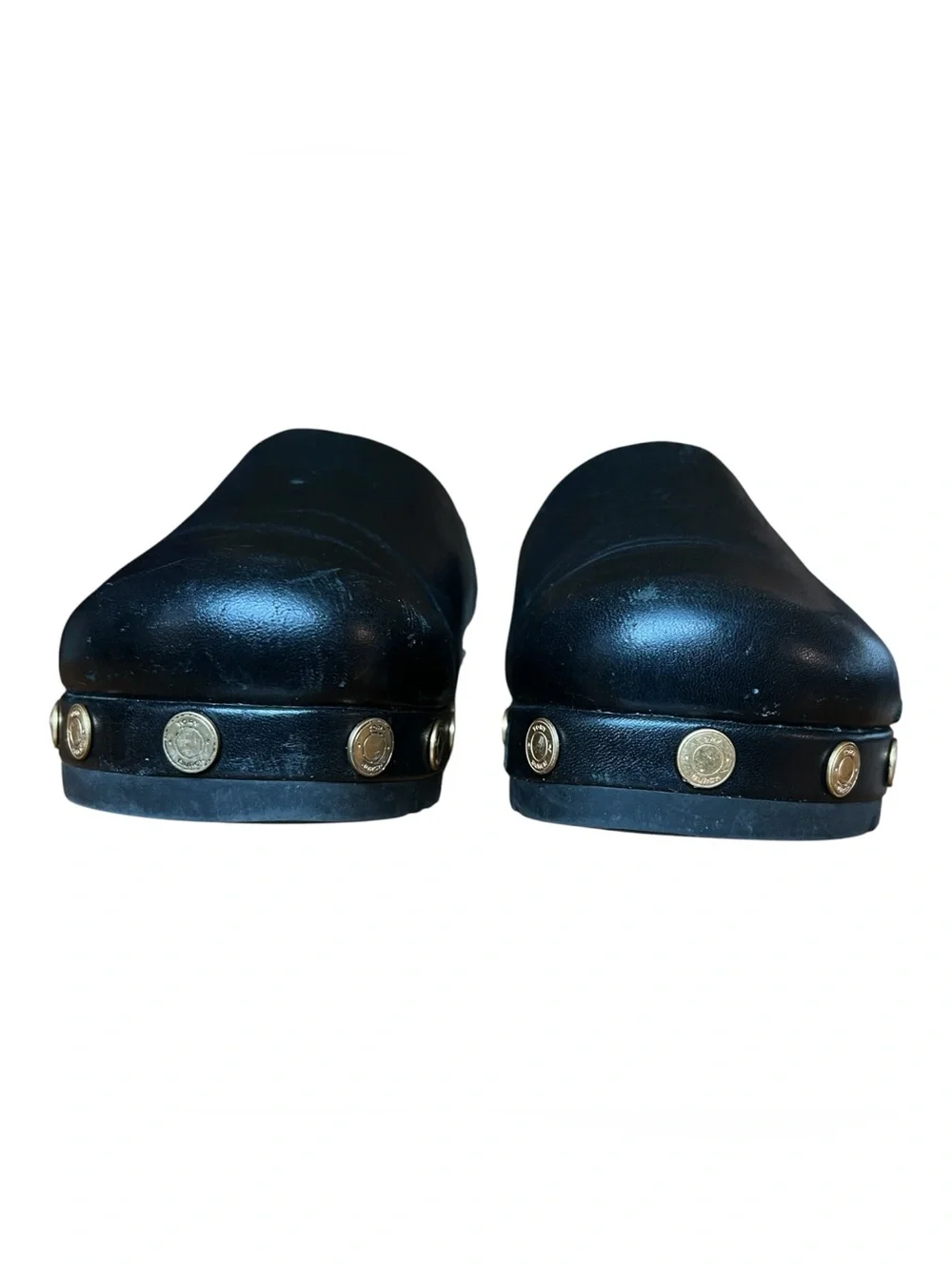 Tory Burch Leather Coin Studded Mule